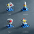 Vilbocr (88 6-12, Dragon Spaceship Building Blocks PCS) - STEM Toys for Kids Ages Creative Construction Kit for Space