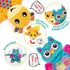 teytoy 2 Pcs Crinkle Toys for Baby with Teether, Soft Snuggle Sleeping Security Blanket for Unisex Babies