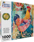 Key West Colorama 1000 Piece Jigsaw Puzzle - Rooster on Duval, Eco-Friendly, 20x27 Inches