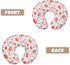 Strawberry Nursing Pillow Covers Reversible and Soft Feeding Pillow Slipcover Fits Standard Infant Nursing Pillow