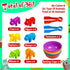 Counting Dinosaurs Toys with Matching Games, Sorting Bowls, Learning Activities for Preschool Kids 3-5 Years