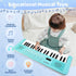 Kids Keyboard Piano Musical Toys, 37 Key Portable Electronic Piano with Microphone, Birthday Gift