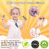 SILFIMAYA 7 Packs Chew Necklaces for Sensory Kids Children Adults Autism ADHD Chewy Necklace Sensory Teether Silicone
