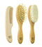 Baby Hair Brush and Comb Set for Newborn, Wooden Brush with Soft Goat Bristles, Baby Grooming Kit by Stone & Clark