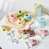 Wooden Tea Party Set for Little Girls, 34 PCS Wooden Tea Set