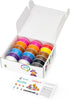 Hey Clay Animals - 18 Can Modeling Air-Dry Clay & Interactive App, Arts & Crafts for Ages 3 to 11