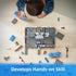 MindBox City Police Station Building Sets, 570pcs City Police Sets Toy Building Bricks Kit for Boys
