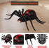Pixibond Remote Control Spider Toy, Realistic RC Spider Electronic Animal Toy with LED Eyes & Wriggling Legs Electric