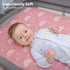 33x20 Baby Bedside Bassinet Sheets Fitted Girl, Compatible with Baby Delight Dream On Me & Most Rectangle Bedside
