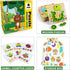 Toddler Wooden Jigsaw Puzzles, Animals Puzzles for 1 2 3 Year Old Girls Boys, Educational Toys for Colors & Shapes