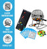 Regal Bingo Deluxe Bingo Game Set for Adults and Kids - includes 6 Inch Bingo Wheel Cage, 75 Balls, Master Board, 18 Cards and Colorful Chips - Fun Family Bingo Night