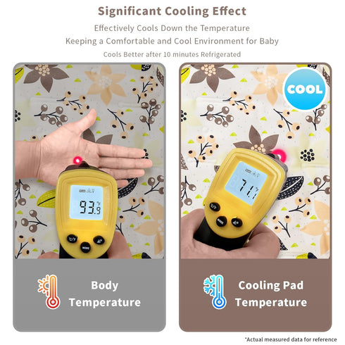 Children,Summer Gel Car Seat Cooler Pad for Breathable Ice Stroller Cooler Mat,Multifunctional Baby Cooling Pad