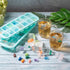 ZZYFGH 100 Mini Plastic Baby Figurines in 10 Colors, Tiny 1 Inch Dolls for Baby Shower Ice Cube Game, Bulk King Cake