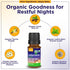 4 (0.5 Oz) Wellements Organic Nighttime Baby Tooth Oil for Months+ Fl - Baby Teething Relief Oil* for Soothing