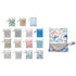 Ouxuefen Cartoon Print Baby Diaper Bag Wet Dry Nappy Zipper Handbag Large Capacity for & Travel