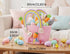 OXYEFEI Personalized Easter Basket for Kids,Custom Cute Easter Rabbit Carrot Cotton Woven Basket with Name,Egg Hunts