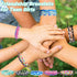 YANMIN 15pcs Braided Beaded Friendship Bracelets for Teens Girls, Handmade Stackable Woven Cute Bracelets