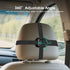 SIXWIN 360Adjustable Baby Car Camera Rear-Facing Infant Monitor with Night Vision Car Camera for Baby Wide-Angle Lens