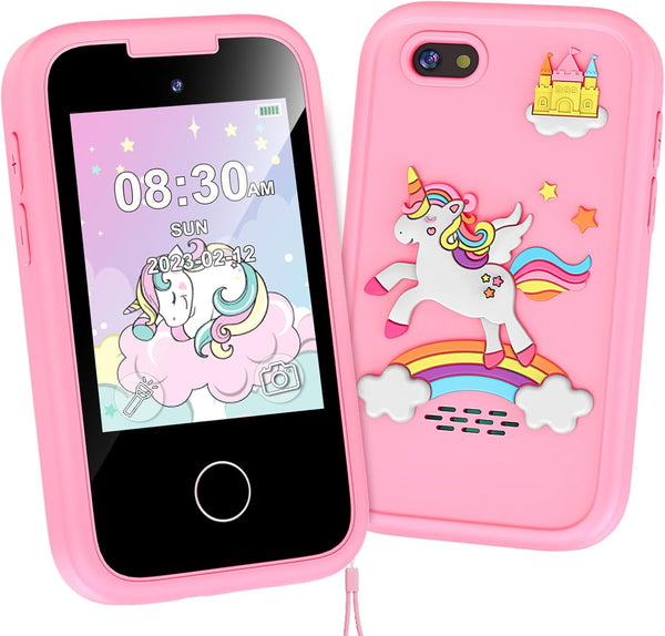 Kids Phone for Girls Toys, Gifts for 3 4 5 6 7