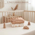 2 100% (28" 52"), Konssy Muslin Crib Sheets PCS Cotton Baby Crib Sheets for Standard Crib Mattress x Soft