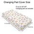 Boho Sunshine Rainbow Changing Pad Cover Colorful Rainbow Sun Baby Changing Table Pad Cover for Boys Girls Soft Breathable Stretch Fitted Change Table Pad Mats Covers 32''x16''