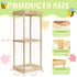 Trycooling Stuffed Animal Zoo Stuffed Animal Storage Wood Plushie Storage Stuffed Animals Zoo Storage Cage with Zoo