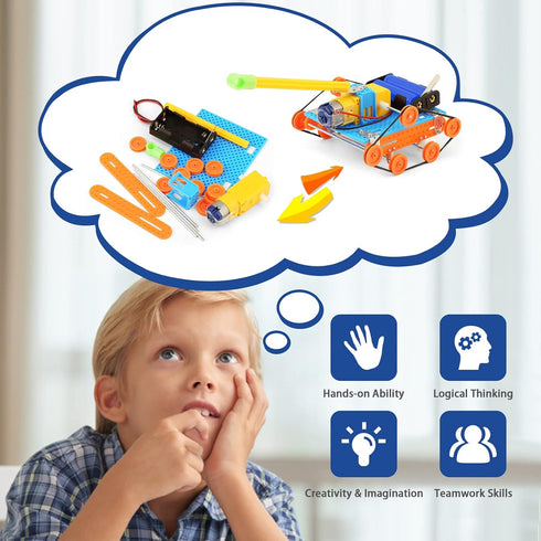 6-8 8-12, 6 7 8 6+ 7+ 8-10 9 10 11 12 13 14 STEM Kits for Kids Crafts Boys Gifts Toys for Year Old Boy Birthday Gift