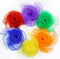 Novelty Place 12 Pcs Dance and Juggling Scarves - Silk Square Scarf