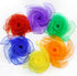 Novelty Place 12 Pcs Dance and Juggling Scarves - Silk Square Scarf