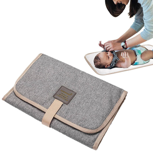EviKoo Folding Changing Pad - Foldable Comfortable Diaper Pad Waterproof | Kids Accessories Diaper Mat Changing Pad