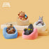 3.35in 1PC Party Animals Win Series Figures - Fluffy Action Figure with Detachable Sofa - PVC Collectible Figure