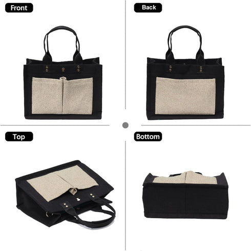 ESVAN Women's Multi-Functional Tote Bag - Stylish Crossbody for Work & Travel