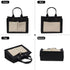 ESVAN Women's Multi-Functional Tote Bag - Stylish Crossbody for Work & Travel