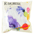R HORSE Newborn Baby Swaddle Blankets Headband Sets, 2 Pack Floral Pattern Receiving Blankets for Baby Shower Gift
