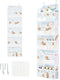 Clastyle Animals Over the Door Organizer Star Nursery Hanging Storage Organizer for