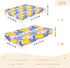 miaozhen 1 Pack 52x28 Cotton Baby Crib Sheets Soft Comfy Funny Nile Wolf Colorful Toddler Mattress Sheet for Nursery de