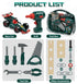 Set 3 4 5 3+ Lehoo Castle Kids Tool with Electric Drill & Take Apart Race Car, Construction Toys for Boys Year Old