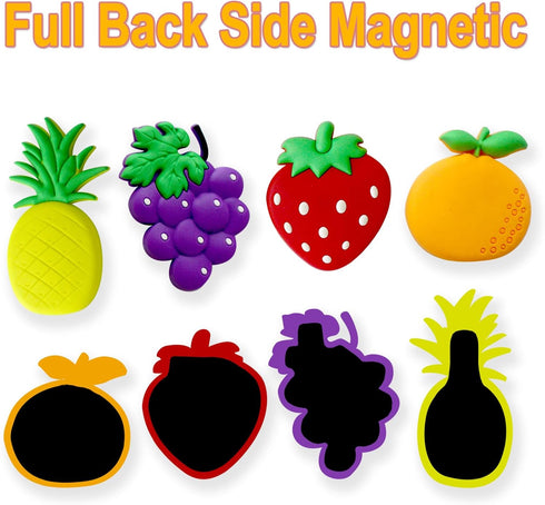 Refrigerator Magnets for Toddlers - Fruit Fridge Magnets for Babies, Kids Gift