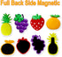 Refrigerator Magnets for Toddlers - Fruit Fridge Magnets for Babies, Kids Gift