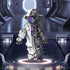 Set 14+ Finger Rock Space Astronaut Building for Adults, Semi-Mechanical Astronaut Action Model with Display Stand