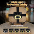 Wkzay 1080P, 150 4.3 Baby Car Camera for Backseat HD Wide Angle, Night Vision, Easy Installation, Adjustable LED Light