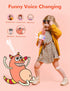 Amazmic Wireless Karaoke Microphone for Adults, Bluetooth Handheld Singing Machine with LED Lights, Gift for Kids