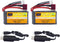 2PCS 7.4V 35C 1800mAh Lithium Battery with USB Charging Cable for WLTYOS K929-B A959-B 12401 12402 12403 12404