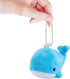 Whale Plush Toy Set BB Funhouse 6 Packs Soft Easter Animal Stuffed Plush Key Chain Set for Kids, 3.14inch