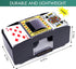 Automatic Card Shuffler - Battery Operated Electric Casino Card Dealer for Home Games