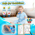 Gacoman 1 Toddler1-3 Counting, 12-18 Montessori Toys for Year Old Boy Girl Birthday Gift- Cloth Fishing Game