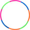 Kids Exercise Hoop, Adjustable Detachable Weight Size Plastic Toy Hoops - 32-Inch Spinning Rings for Sports, Playing