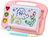 SGILE Magnetic Drawing Board for Kids, Colorful Erasable Doodle Board with Magnet Pen and Stamps