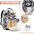 Backpack, Backpack Tenot Baby Diaper Bag Travel Diaper Bags for Baby Girl Boy Large Capacity Baby Bag for Women Cow