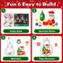 2026 647 Set Light-Up Christmas Ornament Building Kit PCS Holiday Building Blocks for Kids and Adults, Featuring